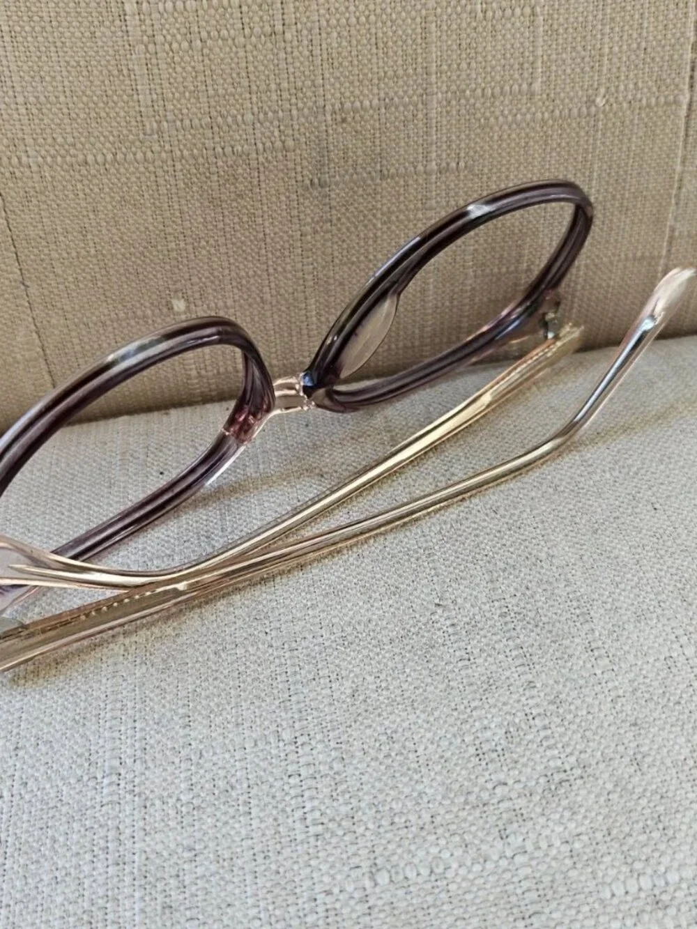 Vintage Halifax Women Eyeglasses Frame PEACH Eyewear Glasse Frame only